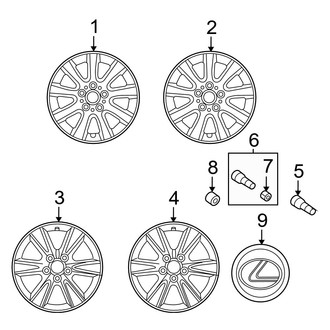 Lexus OE - Wheels