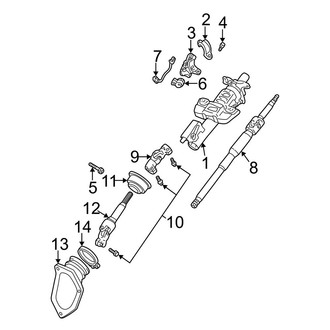 Lexus OE - Steering Column Assembly