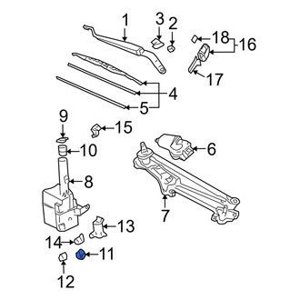 Lexus OE - Washer Fluid Level Sensor