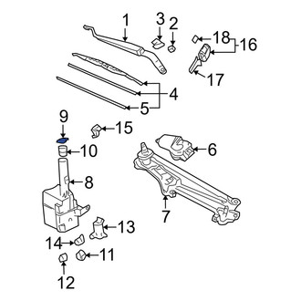 Lexus OE - Front Washer Fluid Reservoir Cap