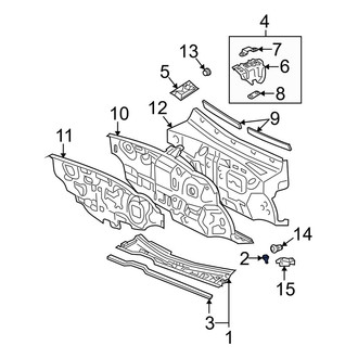 Lexus OE - Cowl Cover Clip