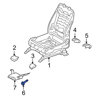 Lexus OE - Seat Track Cover Bolt