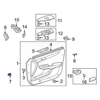 Lexus OE - Door Interior Trim Panel Grommet