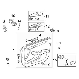 Lexus OE - Front Door - Interior Trim