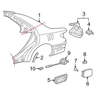 Lexus OE - Quarter Panel & Components