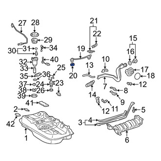 Lexus OE - Fuel Tank Roll Over Valve Gasket