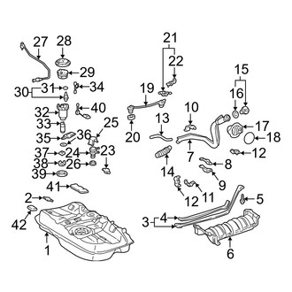 Lexus OE - Fuel System Components