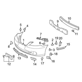 Lexus OE - Front Bumper - Bumper & Components