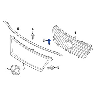 Lexus OE - Upper Grille Retainer