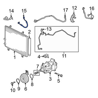Lexus OE - A/C Refrigerant Discharge Hose