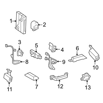 Lexus OE - Electrical - Keyless Entry Components