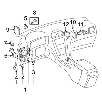 Lexus OE - Electrical Components (Instrument Panel)