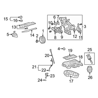 Lexus OE - Engine / Transaxle - Engine Parts