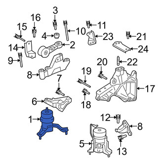 Lexus OE - Right Engine Mount
