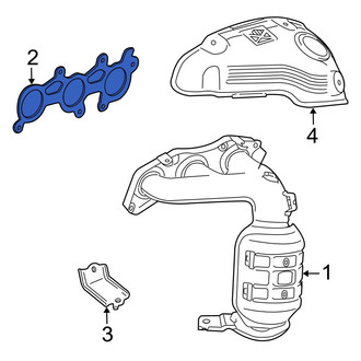 Lexus OE - Exhaust Manifold Gasket