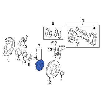 Lexus OE - Front Wheel Hub