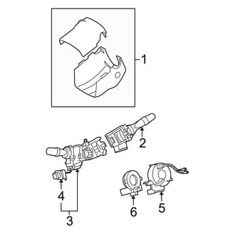 Lexus OE - Steering Column - Shroud, Switches & Levers