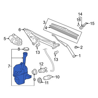 Lexus OE - Washer Fluid Reservoir