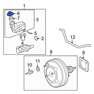 Lexus OE - Brake Master Cylinder Reservoir Cap