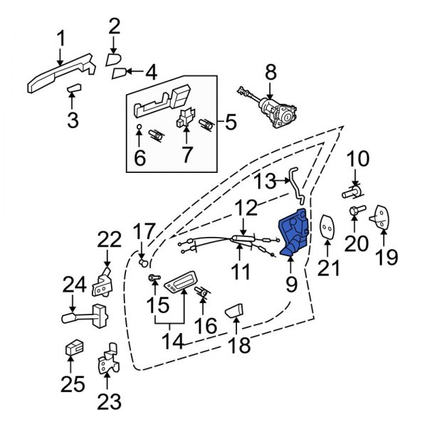 Door Latch Assembly
