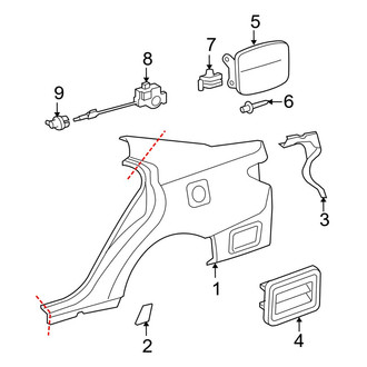 Lexus OE - Quarter Panel & Components