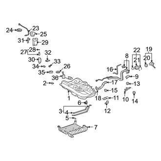 Lexus OE - Fuel System Components