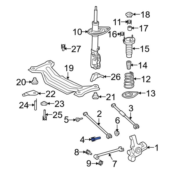 Lateral Arm Bolt