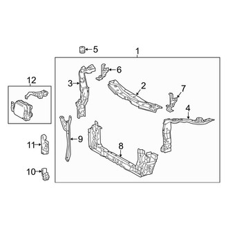 Lexus OE - Radiator Support (USA Built)