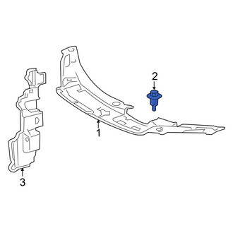 Lexus OE - Radiator Support Access Cover Clip