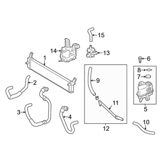Lexus OE - Inverter Cooling Components