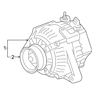 Lexus OE - Electrical - Alternator (USA Built)