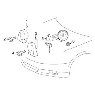 Lexus OE - Electrical - Horn (Japan Built)