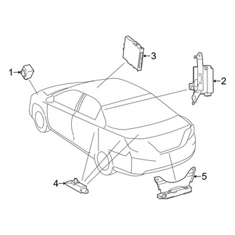 Lexus OE - Electrical - Keyless Entry Components