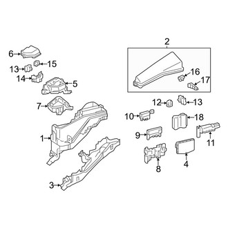 Lexus OE - Electrical - Fuse & Relay (Engine Compartment)