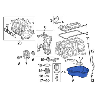 Lexus OE - Engine Oil Pan