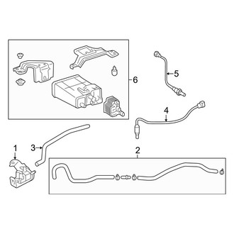 Lexus OE - Emission System - Emission Components