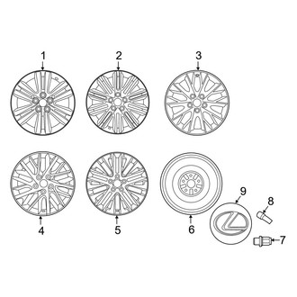Lexus OE - Wheels