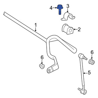 Lexus OE - Suspension Stabilizer Bar Bracket Bolt