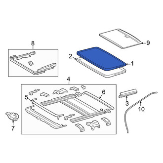 Lexus OE - Sunroof Glass