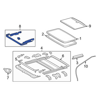 Lexus OE - Sunroof Cable