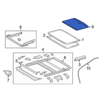 Lexus OE - Sunroof Cover