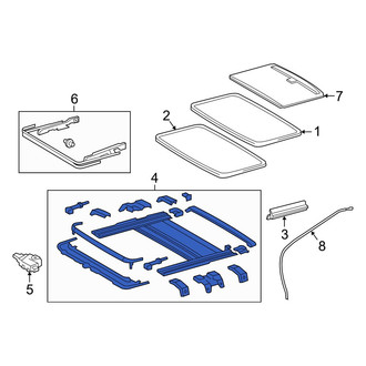 Lexus OE - Sunroof Frame