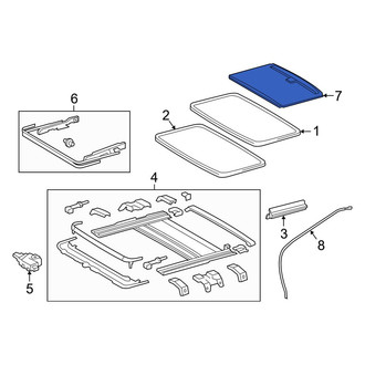 Lexus OE - Sunroof Cover