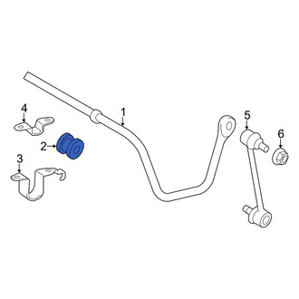 Lexus OE - Rear Suspension Stabilizer Bar Bushing