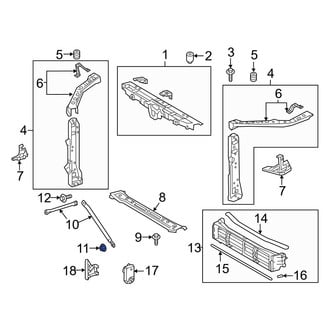 Lexus OE - Starter Heat Shield Nut