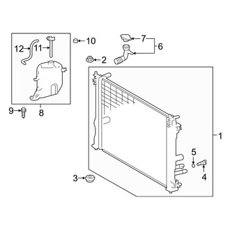 Lexus OE - Cooling - Radiator & Components
