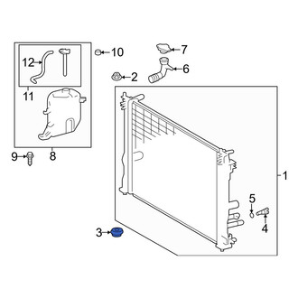 Lexus OE - Lower Radiator Insulator