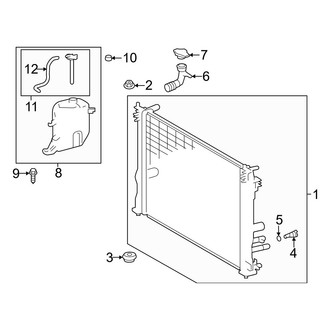 Lexus OE - Cooling - Radiator & Components