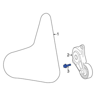 Lexus OE - Belt Tensioner Bolt