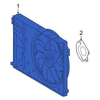 Lexus OE - Engine Cooling Fan Assembly